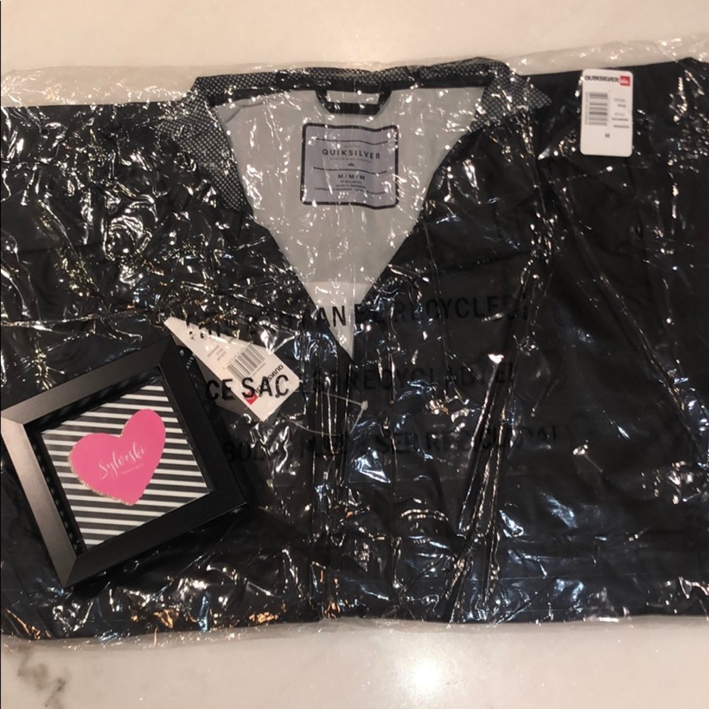 🔥Quiksilver Mens Kamakura Rains Jacket NWT - Picture 5 of 5